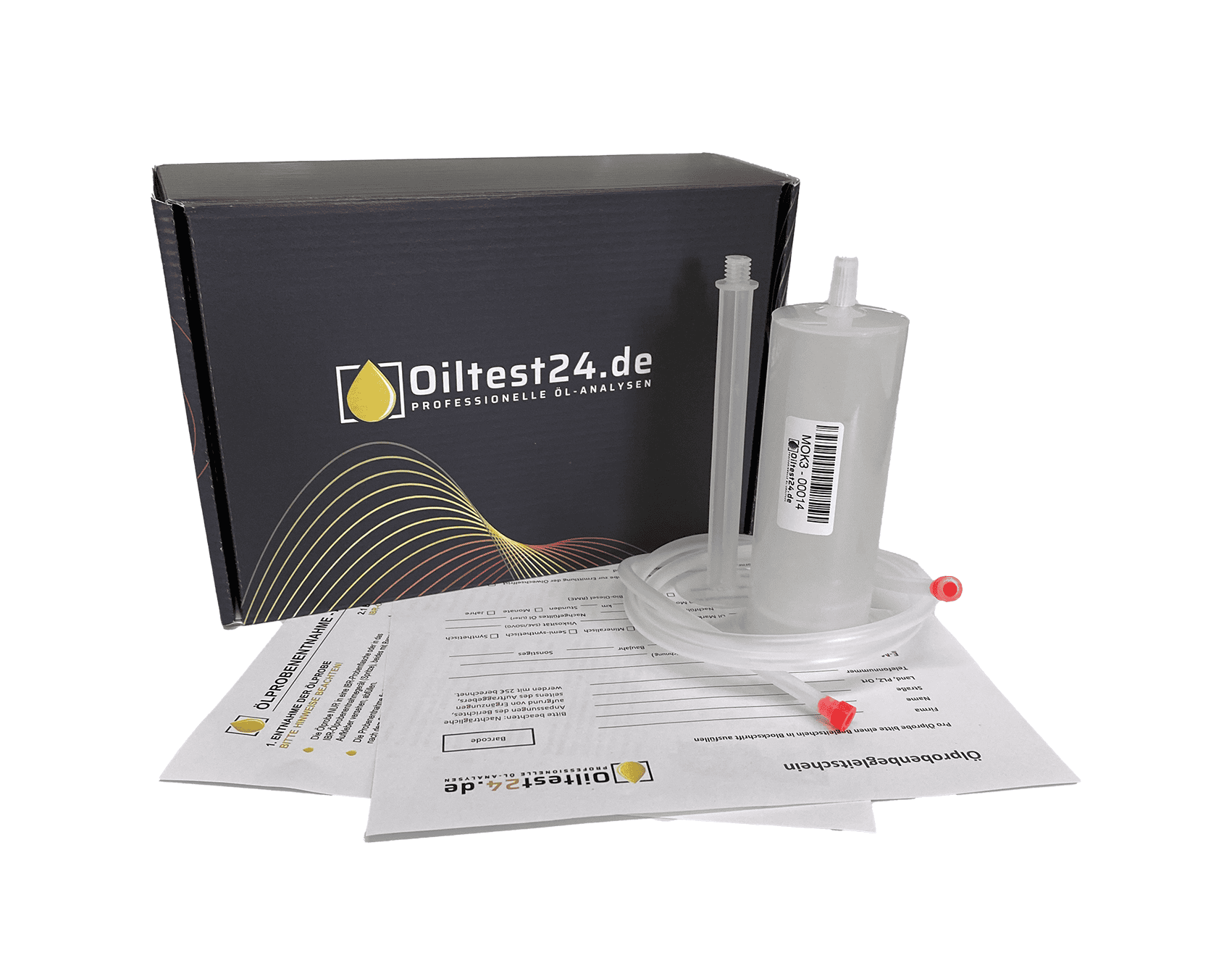 Ölanalyseset Industrie-Getriebe STANDARD (Set 1)
